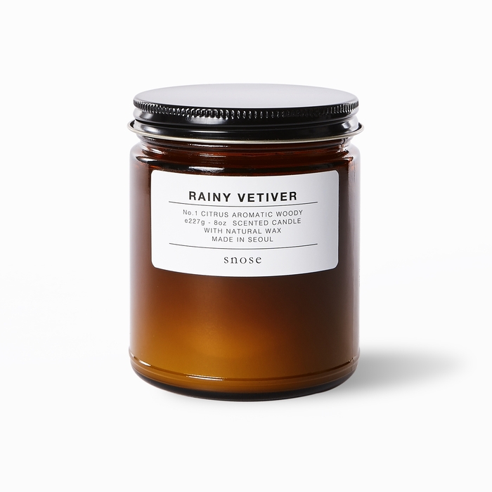RAINY VETIVER - SCENTED CANDLE 8oz